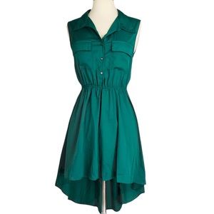 Green Sleeveless Dress by Truth S